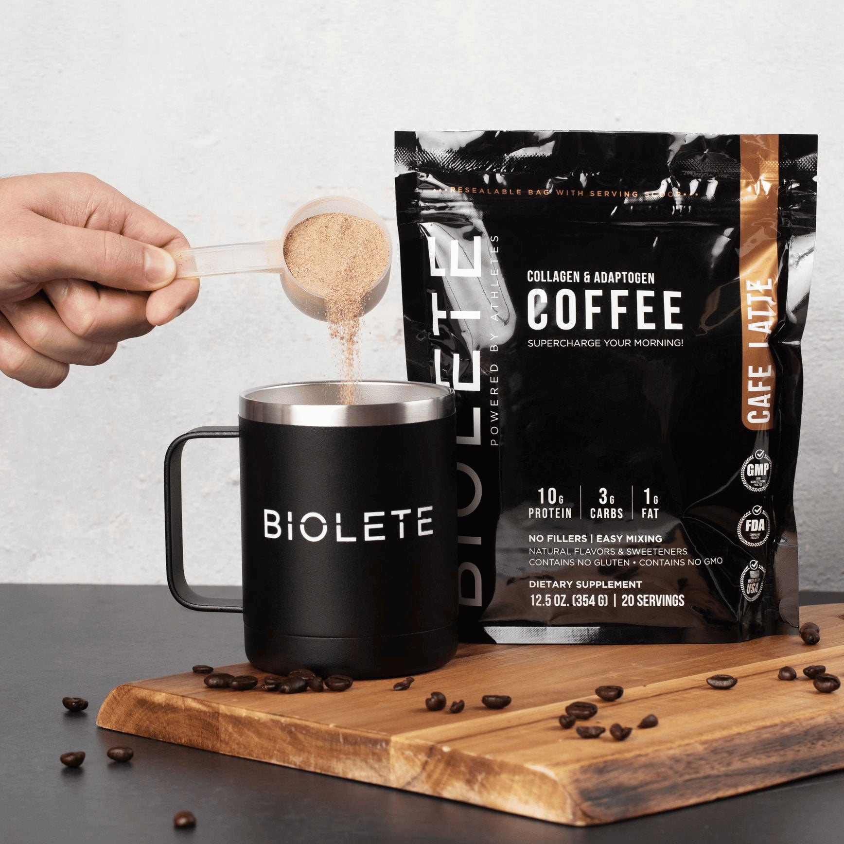 Pop & Bottle Coffee Review  Healthy Oat Milk Latte w/ Adaptogens